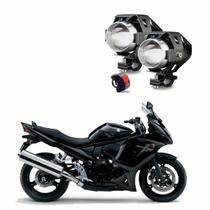 Kit Led Farol de Milha Moto Suzuki 650F 2009 2010 2011 2012 2013 U5 Kit Led Farol de Milha Moto Suzuki 650F 2009 2010 2011 2012 2013 U5