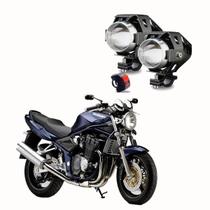 Kit Led Farol de Milha Moto Suzuki Bandit 1200 2005 2006 2007 2008 U5