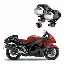 Kit Led Farol de Milha Moto Suzuki GSX 1300R Hayabusa 1999 2000 2001 ate 2013 U5