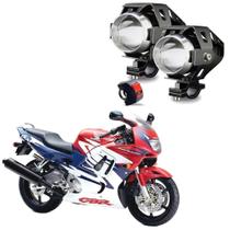 Kit Led Farol Milha Moto Honda CBR 600F 1992 a 2013 U5 Kit Led Farol Milha Moto Honda CBR 600F 1992 a 2013 U5