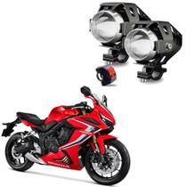 Kit Led Farol Milha Moto Honda CBR650R 2015 2016 2017 2018 2019 U5