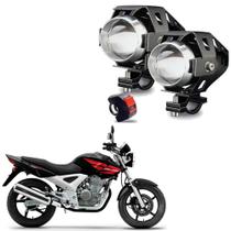 Kit Led Farol Milha Moto Honda CBX 250 TWISTER 2016 2017 2018 2019 U5
