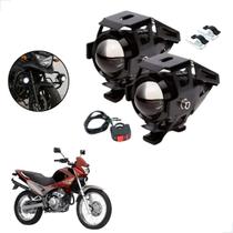Kit Led Farol Milha Moto Honda NX 4 FALCON 400 1999 2000 2001 2002 2003 2004 2005 2006 2007 2008 U5 Kit Led Farol Milha Moto Honda NX 4 FALCON 400 1999 2000 2001 2002 2003 2004 2005 2006 2007 2008 U5