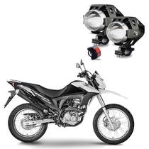 Kit Led Farol Milha Moto Honda NXR 160 BROS 2015 U5