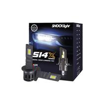 Kit LED H1 S14x Nano 6500K Farol Automotivo Super Brilho