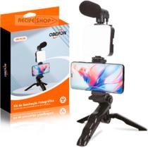 Kit LED Iluminação Live Fotografia Oberon OR-PL04 Mesa Kit LED Iluminação Live Fotografia Oberon OR-PL04 Mesa