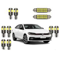 Kit Led Interior Premium Virtus Gts - Canbus T10 Branco Branco-frio Kit Led Interior Premium Virtus Gts - Canbus T10 Branco Branco-frio