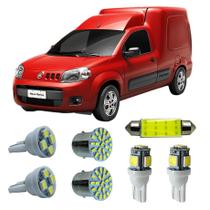 Kit Led Interno Externo Fiat Fiorino Teto Placa Ré Farolete Kit Led Interno Externo Fiat Fiorino Teto Placa Ré Farolete