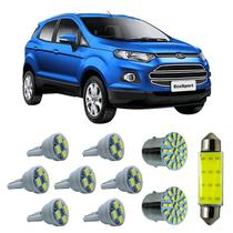 Kit Led Interno Externo Ford EcoSport Ré Teto Placa Malas Kit Led Interno Externo Ford EcoSport Ré Teto Placa Malas