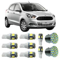 Kit Led Interno Externo Ford Ka 2015/2017 Teto Placa Ré
