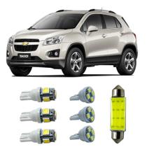 Kit Led Interno Externo Gm Tracker Teto Placa Ré Farolete