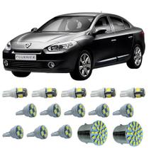 Kit Led Interno Externo Renault Fluence 2010 A 2017 Kit Led Interno Externo Renault Fluence 2010 A 2017