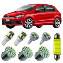 Kit Led interno Externo VW Gol G5 G6 G7 G8 Luz Teto Placa Ré Farolete Kit Led interno Externo VW Gol G5 G6 G7 G8 Luz Teto Placa Ré Farolete