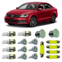 Kit Led Interno Externo VW Jetta Teto Placa Farolete Ré Top Kit Led Interno Externo VW Jetta Teto Placa Farolete Ré Top