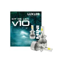 Kit Led lâmpada super branca H4 H7 H1 H3 H11 H16 H27 HB3 HB4 30w 20000 Lumens 6500k 12v - LUXLED