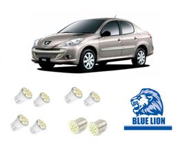 Kit Led Leds Pingo Peugeout 207 Passion Farolete Placa Kit Led Leds Pingo Peugeout 207 Passion Farolete Placa