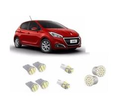 Kit Led Leds Smd Pingo Teto Placa Re Peugeot 208 Oferta