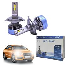 Kit led max h4 super potente 150w 15000 lumens duplo chip csp premium