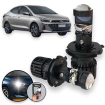 Kit Led Mini Projetor H19 Eliptico Hyundai Hb20s 2022 23 24