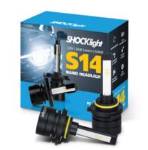 Kit led nano s14 hb3 hb4 3600lm 6000k