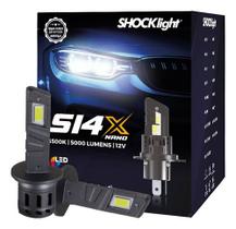 Kit led nano s14x h1 6500k 5000 lumens 12v sll-140001x shocklight