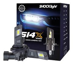 Kit led nano s14x hb4 6500k 5000 lumens 12v sll-149006x shocklight