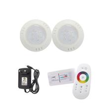 Kit Led Piscina 40m² - 2 Leds 9w, 1 Módulo Rgb + Fonte