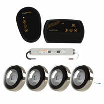 Kit Led Piscina Wi-fi - Smartlux + 4 Leds 7,5w Rgb Tholz Kit Led Piscina Wi-fi - Smartlux + 4 Leds 7,5w Rgb Tholz