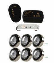 Kit Led Piscina Wi-fi - Smartlux + 6 Leds 7,5w Rgb Tholz Kit Led Piscina Wi-fi - Smartlux + 6 Leds 7,5w Rgb Tholz