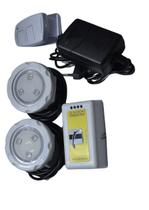 Kit LED RGB para Piscina com 2 Refletores Completo com Quadro de Comando, Controle e Fonte