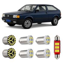Kit Leds Teto Placa Ré VW Gol Parati Saveiro 90/94 Kit Leds Teto Placa Ré VW Gol Parati Saveiro 90/94