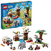 Kit LEGO City Resgate de Animais Selvagens 60307 - Construção