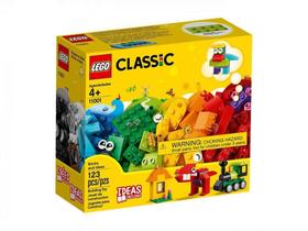 Kit LEGO Clássico Tijolos e Ideias - 123 Peças