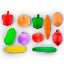 Kit Legumes De Brinquedo C/ 10 Peças 8509 - Braskit Kit Legumes De Brinquedo C/ 10 Peças 8509 - Braskit