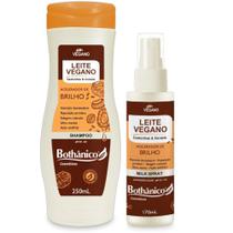 Kit Leite Vegano Shampoo 250ml + Milk Spray 170ml Bothanico