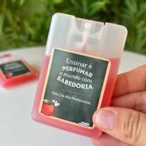 Kit Lembrancinha dia do Professor Mini Home Spray com 10 un