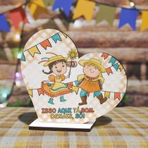 Kit Lembrancinha Festa Junina em MDF Decoração São João Bandeirinhas