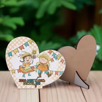 Kit Lembrancinha Festa Junina em MDF Decoração São João Bandeirinhas