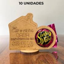 Kit Lembrancinha Porta Bombom Chá de Casa nova Lembrancinha de Casamento