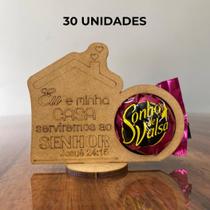 Kit Lembrancinha Porta Bombom Chá de Casa nova Lembrancinha de Casamento