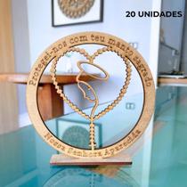 kit Lembrancinha Religiosa Totem Nossa Senhora Aparecida Item Católico Lembrancinha Católica