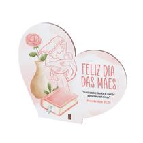 Kit Lembrancinhas Coração em MDF Amor e Sabedoria de Mãe Kit Lembrancinhas Coração em MDF Amor e Sabedoria de Mãe
