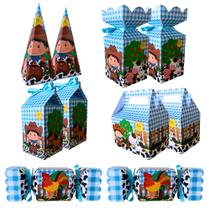 Kit Lembrancinhas Decorativas Fazendinha Para Festas Aniversários e Comemorações