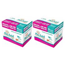 Kit Lenço/Toalha umedecida Meu Bebê Ultra (leve mais pague menos) c/ 1000 unidades - 2 caixas c/ 500 unid.