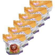 Kit lenço umedecido com 2700 unidades joe baby refil balde