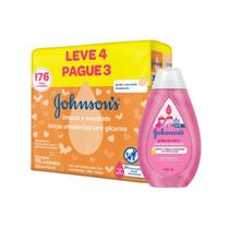 Kit Lenço umedecido e Shampoo Gotas de Brilho Johnsons Kit Lenço umedecido e Shampoo Gotas de Brilho Johnsons