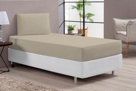 Kit Lençol 400 Fios Solteiro 100% Poliéster 2 Peças