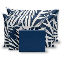 Kit Lençol 6 Peças Jogo De Cama Casal Super King c/ Elástico Tecido Percal 180 Fios 80% Algodão