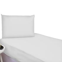 Kit Lençol Micropercal Hotel Solteiro 2pçs Elástico e Fronha Kit Lençol Micropercal Hotel Solteiro 2pçs Elástico e Fronha