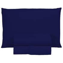 Kit Lençol Solteiro 3 Peças com Elástico e Fronha 400 Fios Toque Aveludado